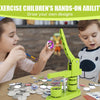 DIY Pin Button Maker Machine Kit with 100 Button Parts and Circle Cutter