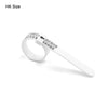 Plastic Ring Sizer Gauge for Accurate Finger Size Measurement