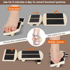 Walnuss-Holz Balance Board für Knöchel- & Propriozeptionstraining