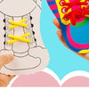 Shoelace Tying Practice Board for Kids – Learn to Tie Laces