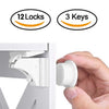 Magnetic Child Safety Cabinet Lock with Key