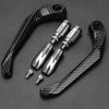 Motorcycle Handlebar Handguards with CNC Aluminum Levers Protector