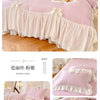 Princess Chiffon Duvet Cover with Romantic Ruffles