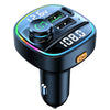 Bluetooth FM Transmitter with 22.5W Fast Charging Car Adapter
