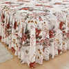 Floral Ruffle Bed Skirt & Pillowcase Set