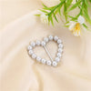 Crystal Rhinestone Scarf Ring Clip for Shirts and Scarves