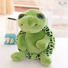 Adorable Big-Eye Green Turtle Plush Toy – Soft 20cm