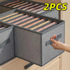 Klappbarer Stoff-Kleiderschrank-Organizer mit Griffen