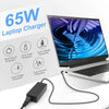 65W HP Laptop Charger with 4.5mm Blue Tip Connector