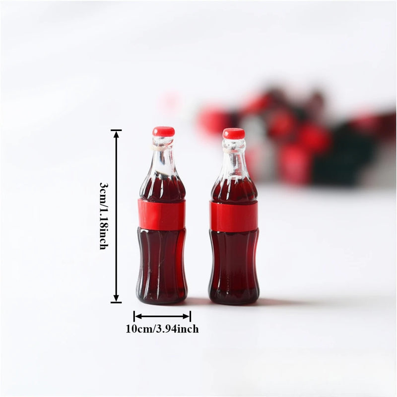 Miniature Beach Scene & Prank Cola Can Set