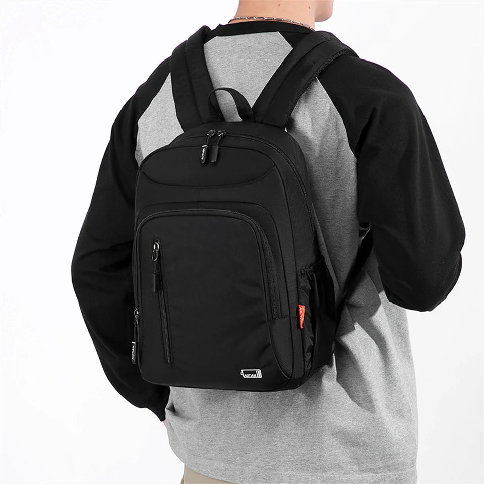 Water-Resistant Oxford Daypack for Women with Laptop Compartment