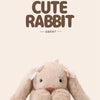 Adorable Shy Rabbit Plush Doll – Soft Cuddly Stuffed Animal