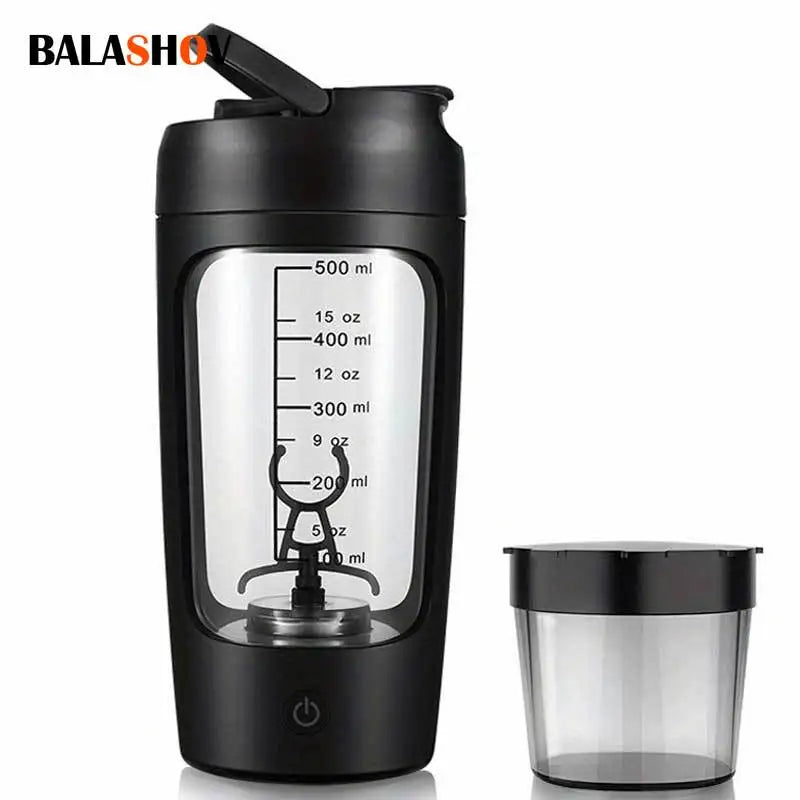 500ml Electric Protein Shaker Bottle