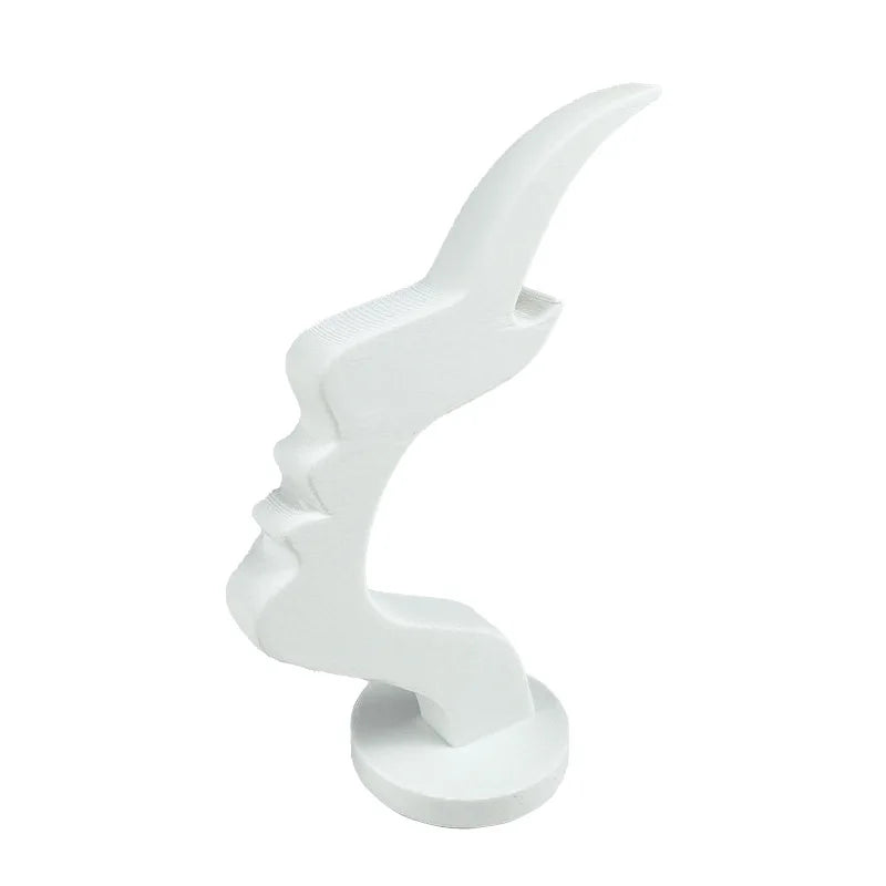 Minimalist 3D Printed Profile Face Eyeglass Holder