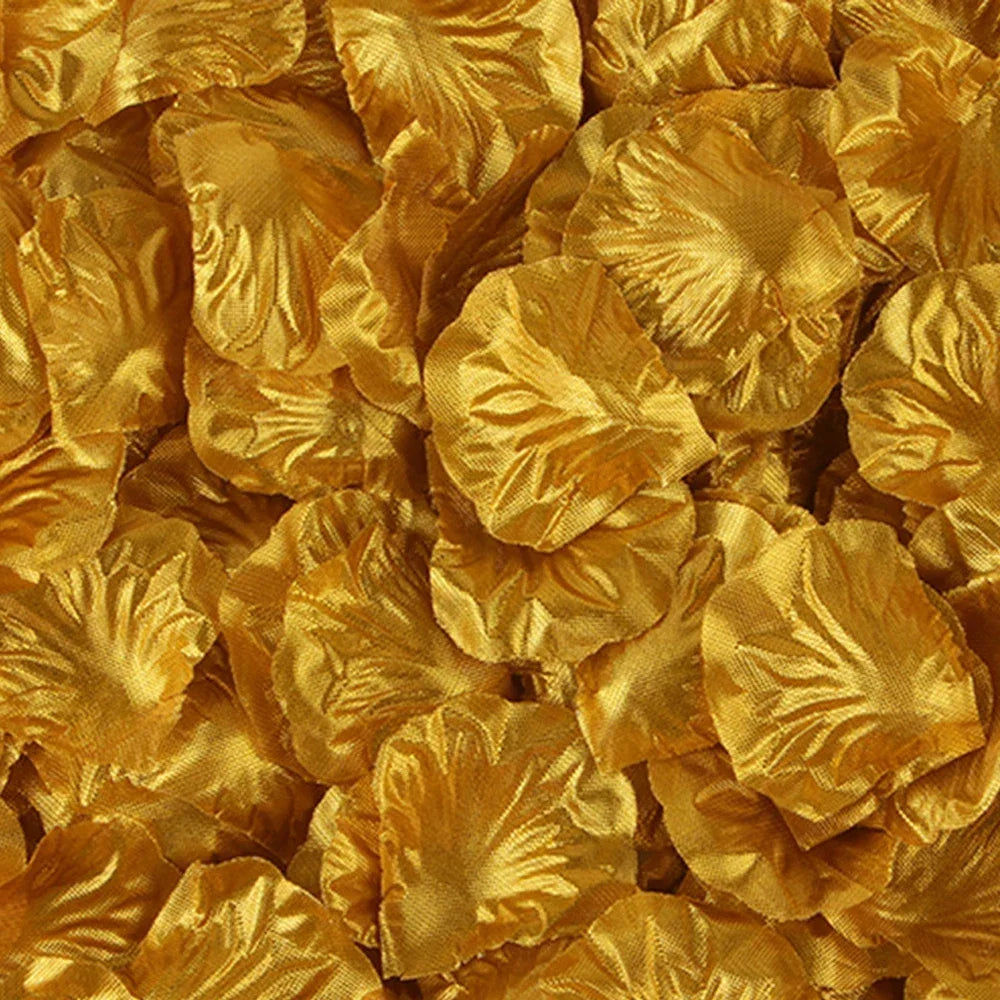 Soft Silk Artificial Rose Petals (25 Colors)