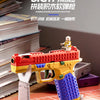 Continuous Fire Building Block Pistol with Ejecting Shells