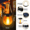 Solar-Powered Flame Lantern