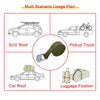 Heavy-Duty 2-Meter Cargo Straps with Buckle