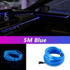 Flexible USB LED Neon Strip Light for Car & Home