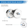 Countersunk Neodymium Disc Magnets with Center Hole