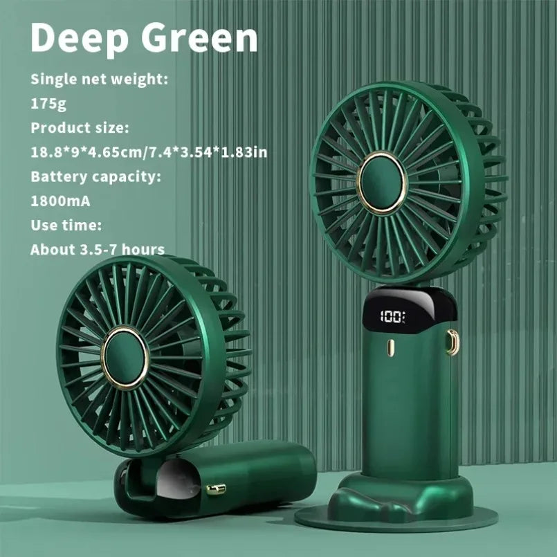Portables USB-Ladebare Handhelden Ventilator
