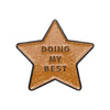 Fun Meteor Enamel Pin with Star Design