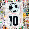 Soccer Sticker Pack – 100 Waterproof Vinyl Decals