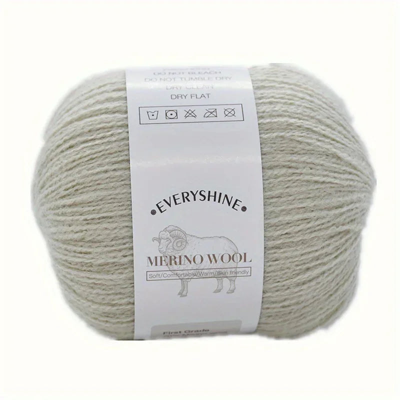 Premium Merino Wool Yarn for Knitting and Crochet