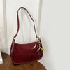 PU Leather Shoulder Bag with Cherry Pendant