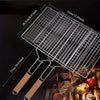 Cesta de Parrilla Plegable Grande con Mango Extraíble