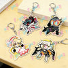 Anime Keychain Set: Abel, Lute, Vox & Baxter