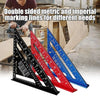 7-Inch Aluminum Alloy Speed Square for Carpentry & Woodworking