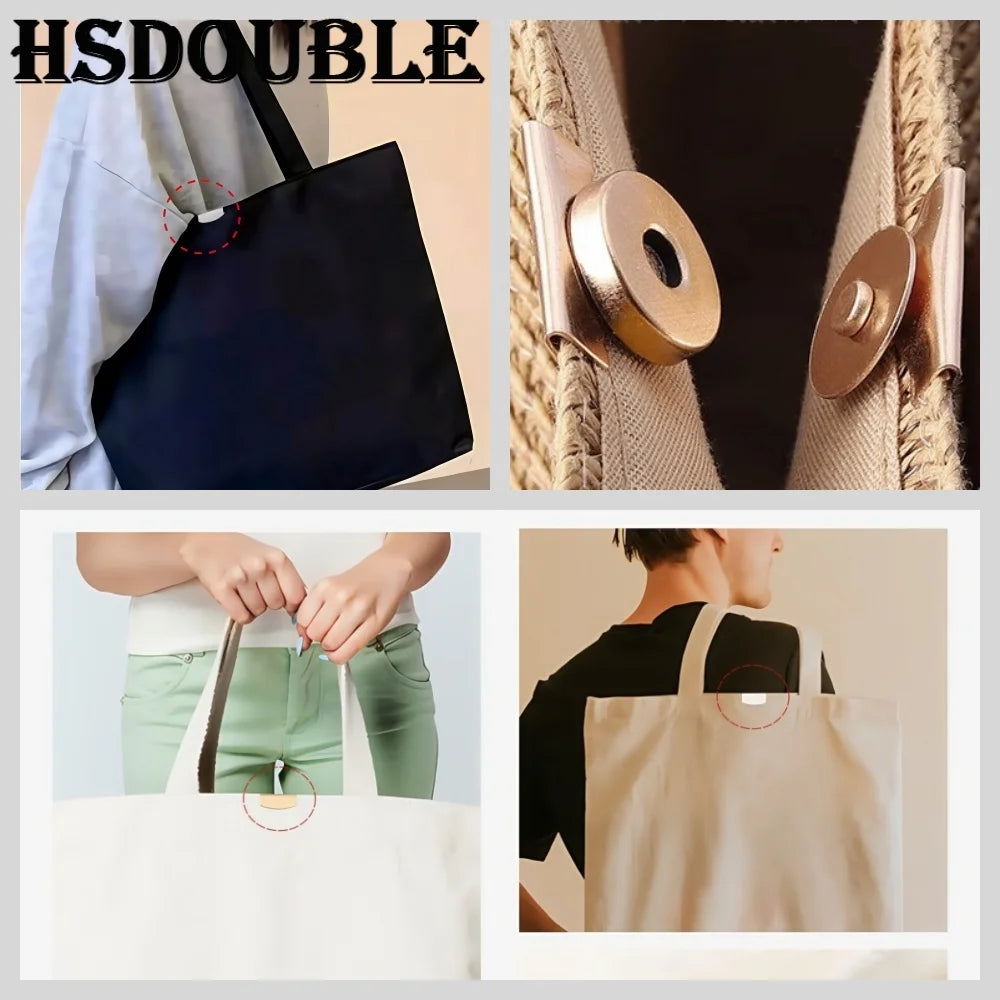 Seamless Magnetic Snap Buttons for Bags and Crafts