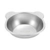 Elevated 15° Tilted Cat Food Bowl with Stainless Steel Insert