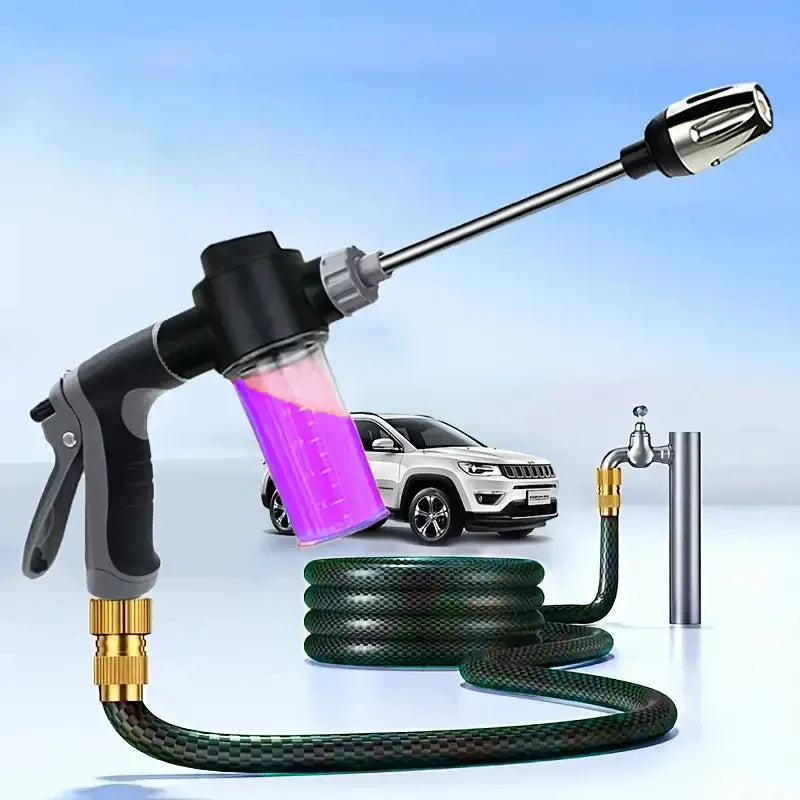High-Pressure Water Gun Nozzle for Car Wash & Garden