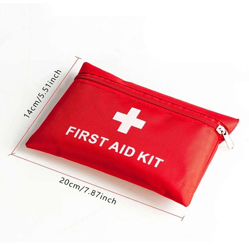 Compact First Aid Kit for Home, Travel & Outdoor Adventures