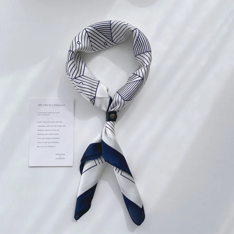 Eleganter Paisley-Seidenschal