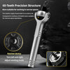 40-in-1 Magnetic Ratchet Screwdriver Set with Detachable Handle
