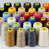 Solid Color Polyester Sewing Thread Spools (3000 Yards Each)