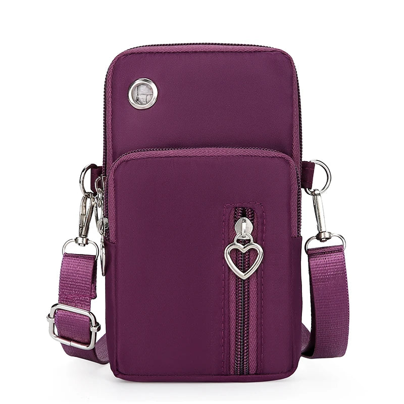 Slim Nylon Crossbody Bag for Everyday Essentials