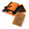 Genuine Leather Slim Card Wallet for Men – Personalized Gift from Dad