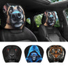 Wild Animal Print Car Seat Headrest Covers (2-Pack) – Universal Fit