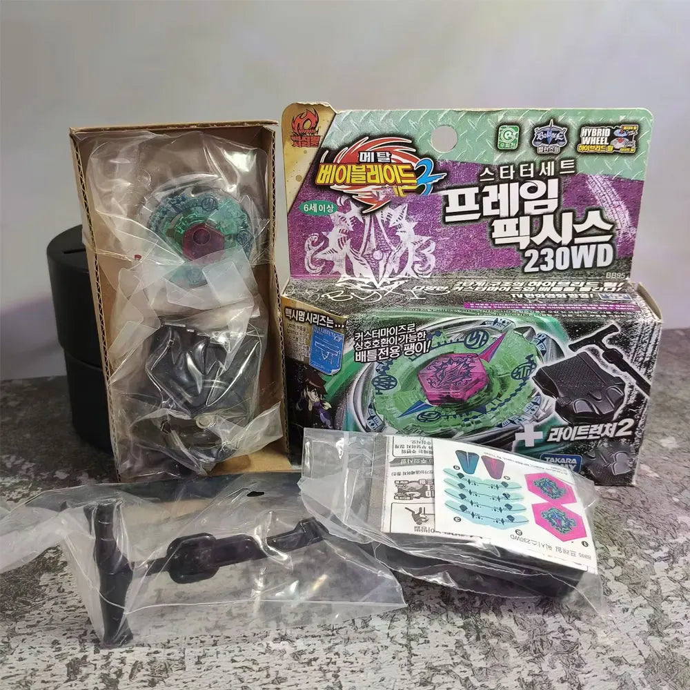 Takara Tomy Beyblade Burst Gravity Perseus (Destroyer) with Metal Fusion Parts