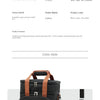 Insulated Double-Decker Lunch Bag with Leakproof Lining