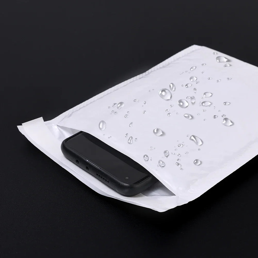 Kraft Bubble Mailers with Self-Sealing Adhesive