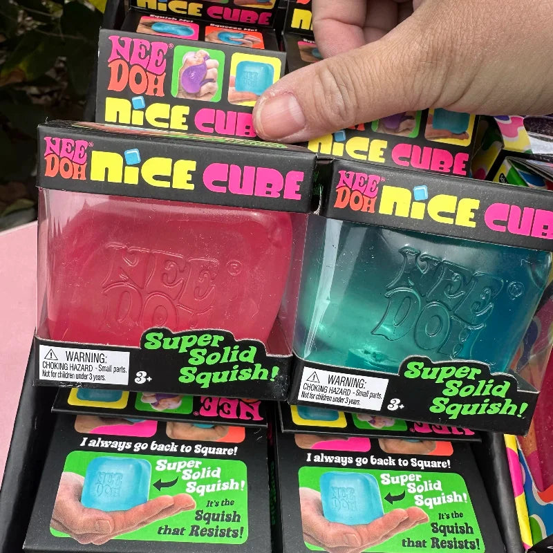 NeeDoh® Solid Cube Sensory Squeeze Toy