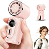 Tragbare Klemme Mini-Ventilator mit LED-Anzeige