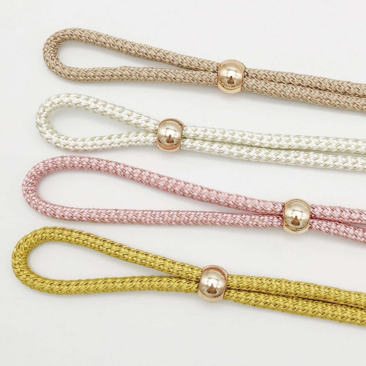 Adjustable French Ball Curtain Tiebacks (Set of 2)