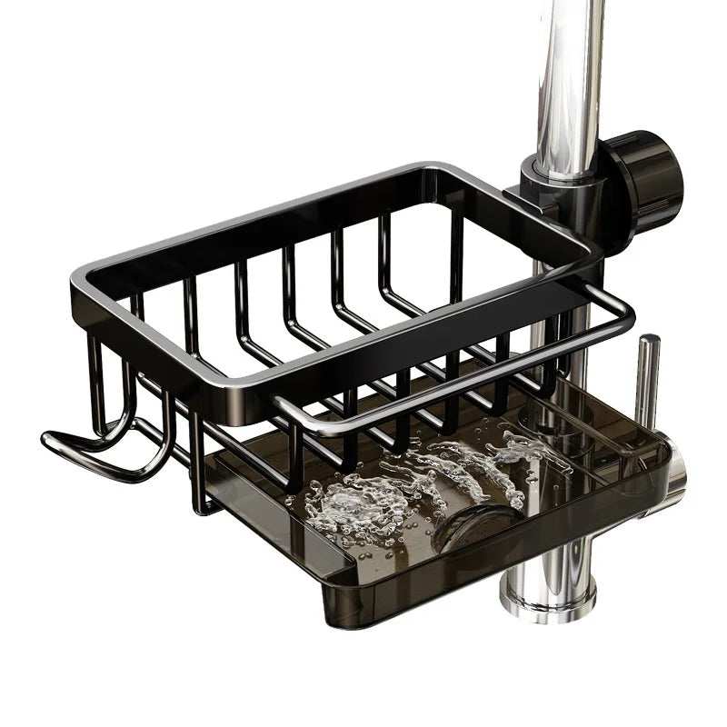 Adjustable Over-Faucet Kitchen Sink Organizer