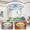 Smart LED Ceiling Fan with RGB Music Light & Speaker